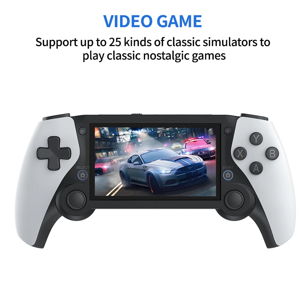 Double rose-Mini Console De Jeu Portable Rétro Ultra Fine, Écran Couleur De 3.5 Pouces, 666 Jeux