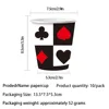 10 gobelets en papier de 266 ml (9 oz)