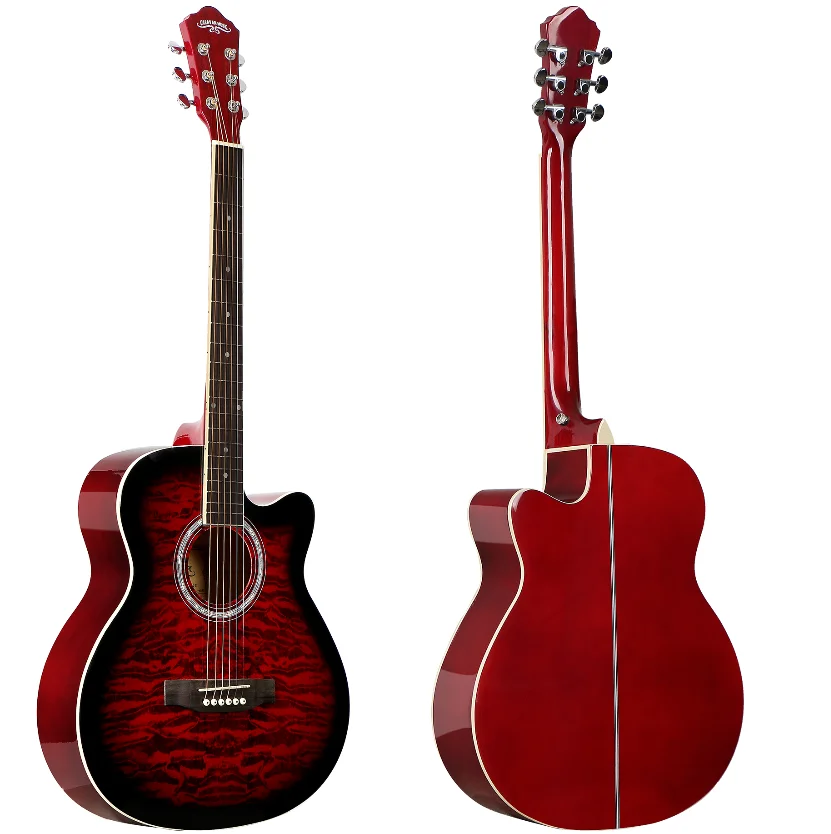 Dag cyklus Modregning Cheapest 41 Inch Cutway Acoustic Guitar With Stickers,We Make All Kinds Of  Guitars,Ukulele,Violin,Guitar Accessories - Buy Cutway Acoustic Guitar,All  Solid Classical Guitar,Double Neck Acoustic Electric Guitar Product on  Alibaba.com