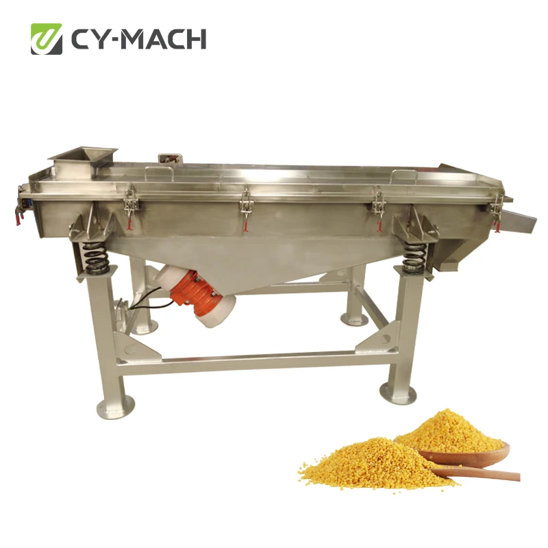 Linear Vibrator Screen Separator Sand Stone Aggregate Sieve Screen Machine Vibrating Screen Separator for Crusher