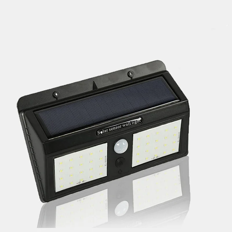 Outdoor Security Night Lighting Pathway Courtyard Bright Wall Lamp Garden 40 Led Solar Power Pir Motion Sensor Light