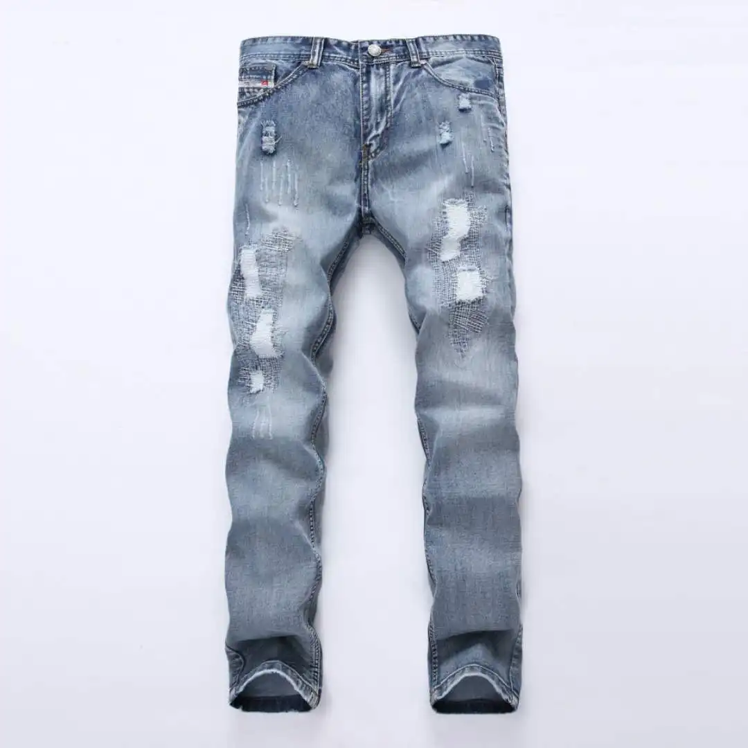 China Factory Custom Wholesale Made High Quality Popular Mens Ripped Skinny Jeans Casual Denim Skinny Pants - Buy Jeans Slim,Ripped Skinny Jeans Men,Cheap Jeans Men Bulk Wholesale Jean Pants