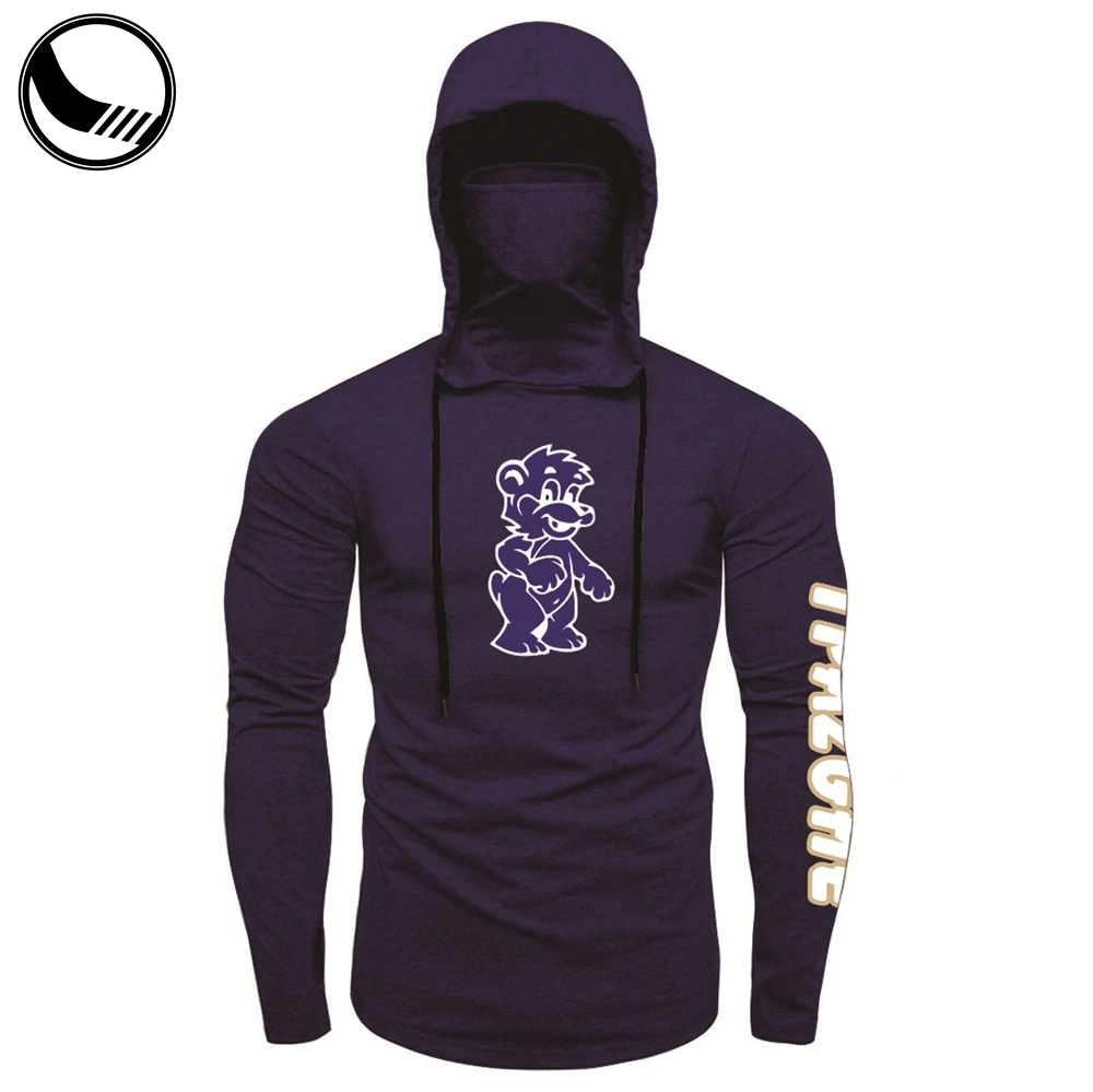 Cheap Plain Boy's Black Anime Custom logo Sublimation Hoodie With Gaitor