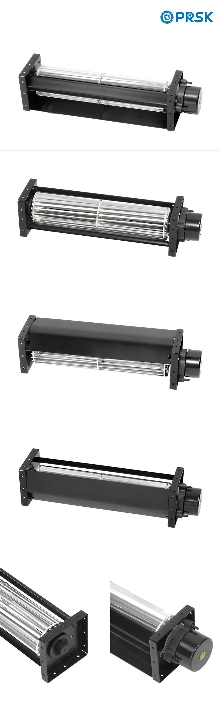 Cross Flow Fan, PRSK, 12V, 24V, 43mm - detail 2