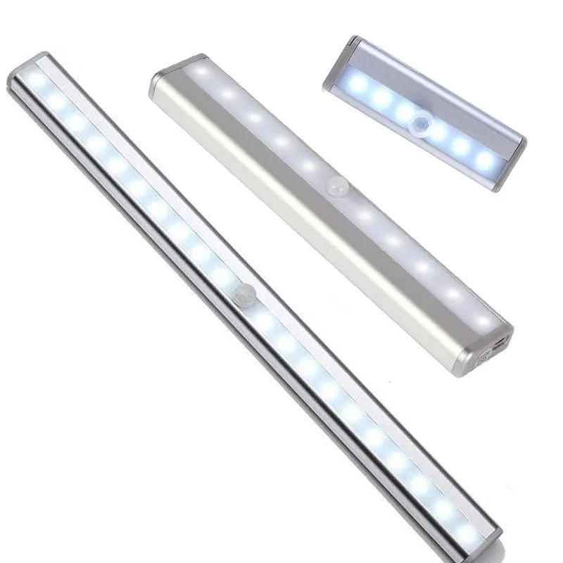 Новейший трендовый дизайн, датчик движения, светодиодный датчик света, идеально подходит для шкафа, шкафа, кухни, гардероба, шкафа, прихожей, кладовой