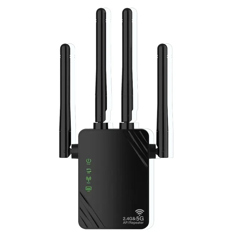 Ultra Large Range High-speed 1200m Dual Band Four Antenna Wifi Signal ...