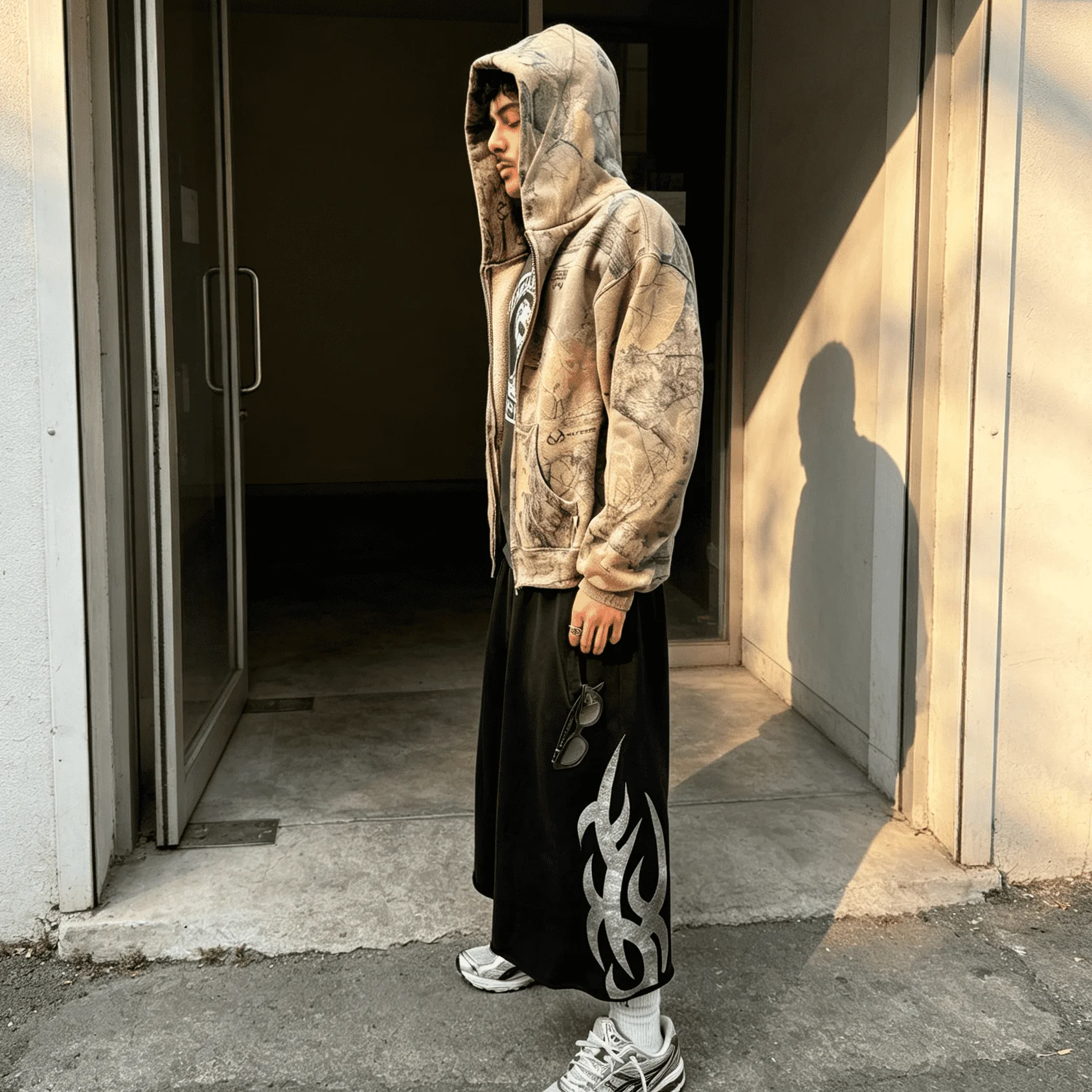 Wholesale Cotton Fleece French Terry Men Long Shorts Custom Print Embroidery Men Sweat Shorts Jersey Vintage Wash Long Shorts gallery 3