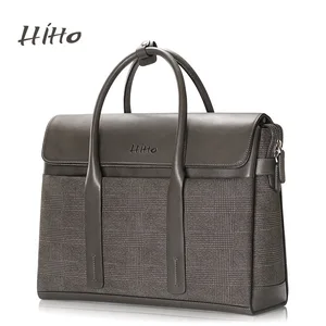 2026 New Arrival Laptop Handbag High Density Flannel 18 Inch Large Capacity Computer Bags Vertical Square Notebook Handbag