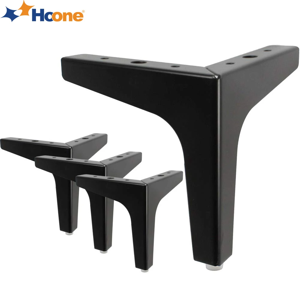 Hoone Modern Pyramid Angled Short Foot Couch Chair Legs Accessories