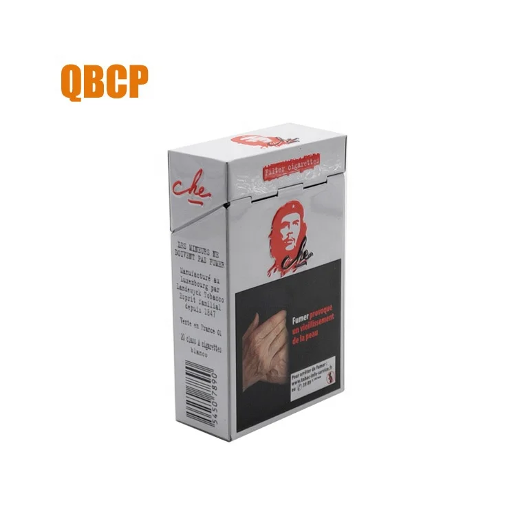 Factory Direct Lucky Strike Cigarette Tin Box 20-Piece Recyclable Metal Box Pack with Hinged Lid