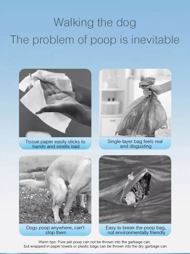 New Design Cloud Pet Shit Clean Up Clip Pet Cleaning Products Dog Poop Scooper Portable Pet Poop