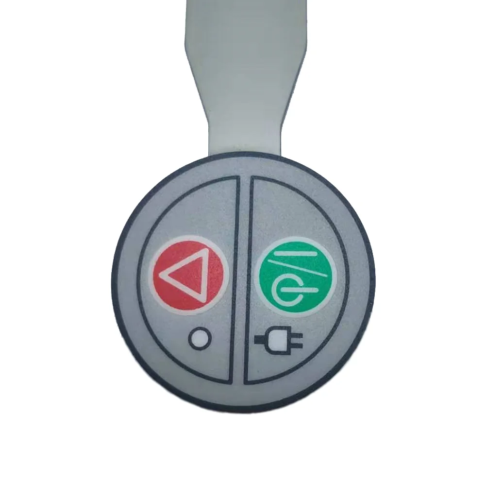 High Quality All Color and PVC/PC/PET FPC Single Key Membrane Switches