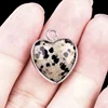 Spotted Stone Single Pendant (Silver)