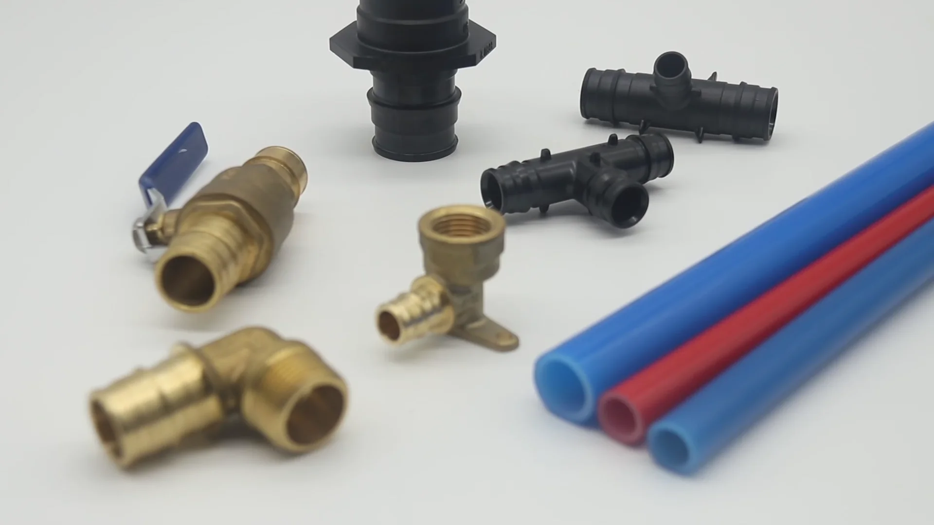 Ifan Oem Color Plumbing Supply Wholesale Water Delivery Pex Tubes Floor Heating Pipe Pex Pipe