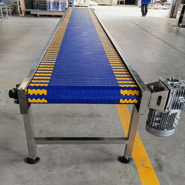 Factory High Quality Corrugated Board Modular Belt Conveyor