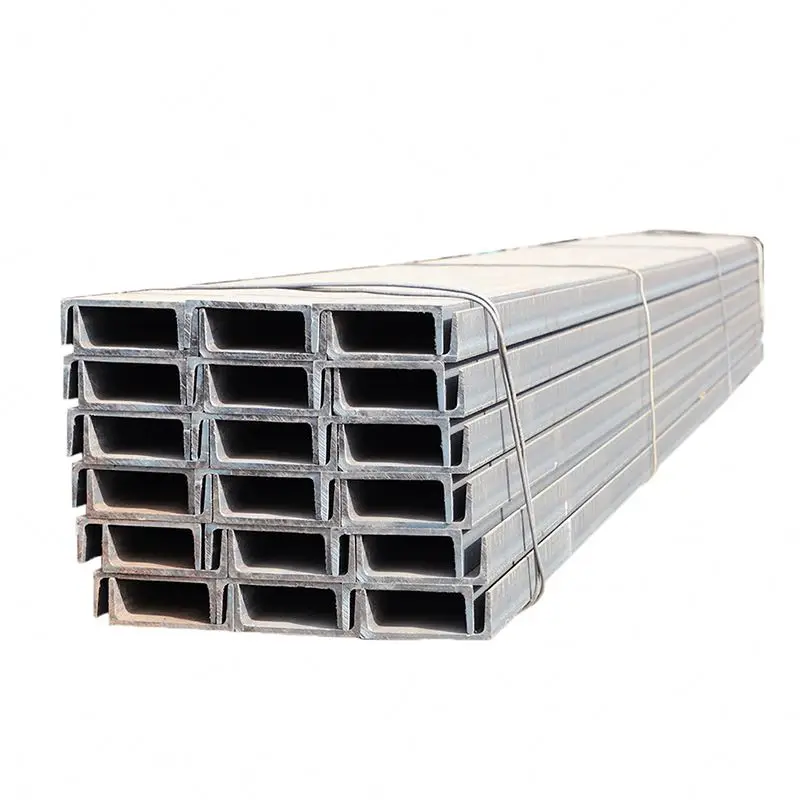 Steel Processing Parts Galvanized U Beam Steel U Channel Structural Steel c Channel / C Profile Price Purlin