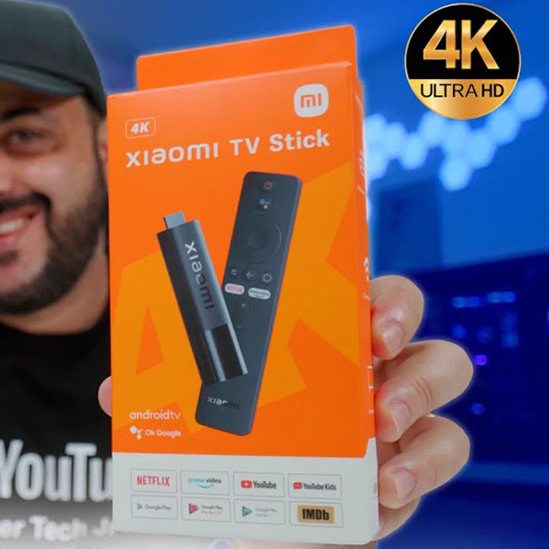Xiaomi Mi Tv Stick 4k Android Box с Google