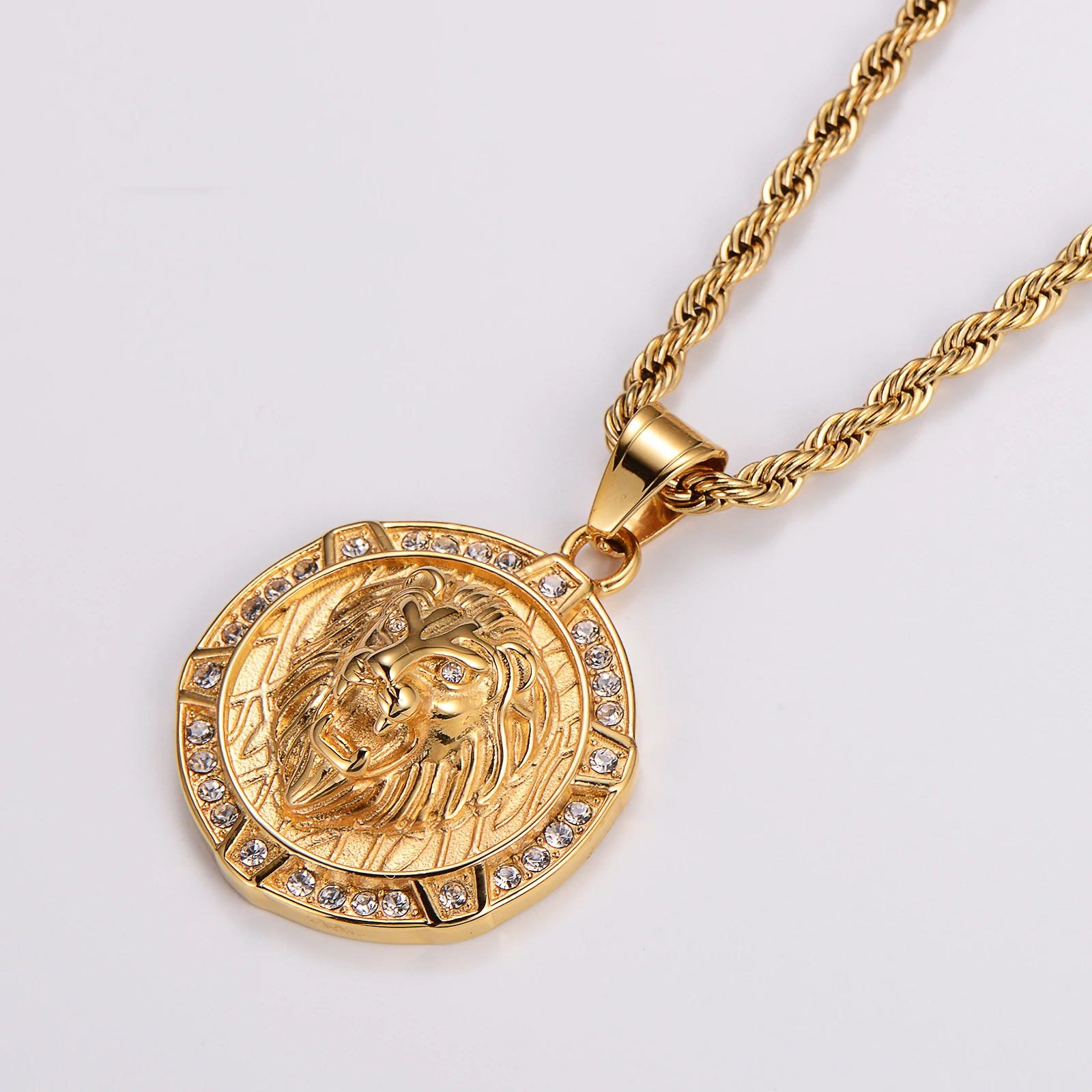 Men's 14k Gold Chain With Pendant Mens Mens Gold Chains Jcpenney