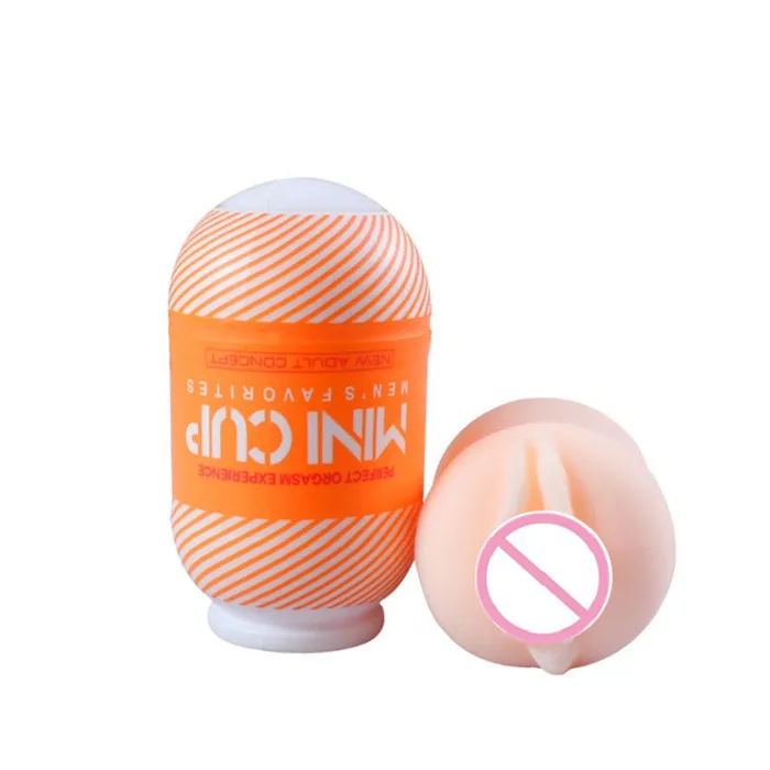 New Men SexToys Small Pocket Masturbating Cup Masturbator Toys