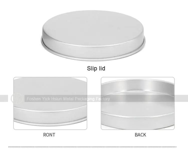 Metal Jar Lid Aluminum Custom Mason Jar Lids For Glass Bottle And