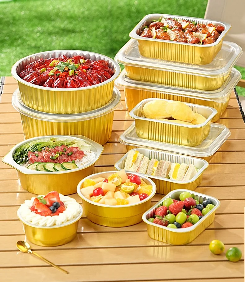 product y2500 multifunctional 2500ml tin aluminium foil disposable food containers microwave sealable takeaway pp food packaging trays-8