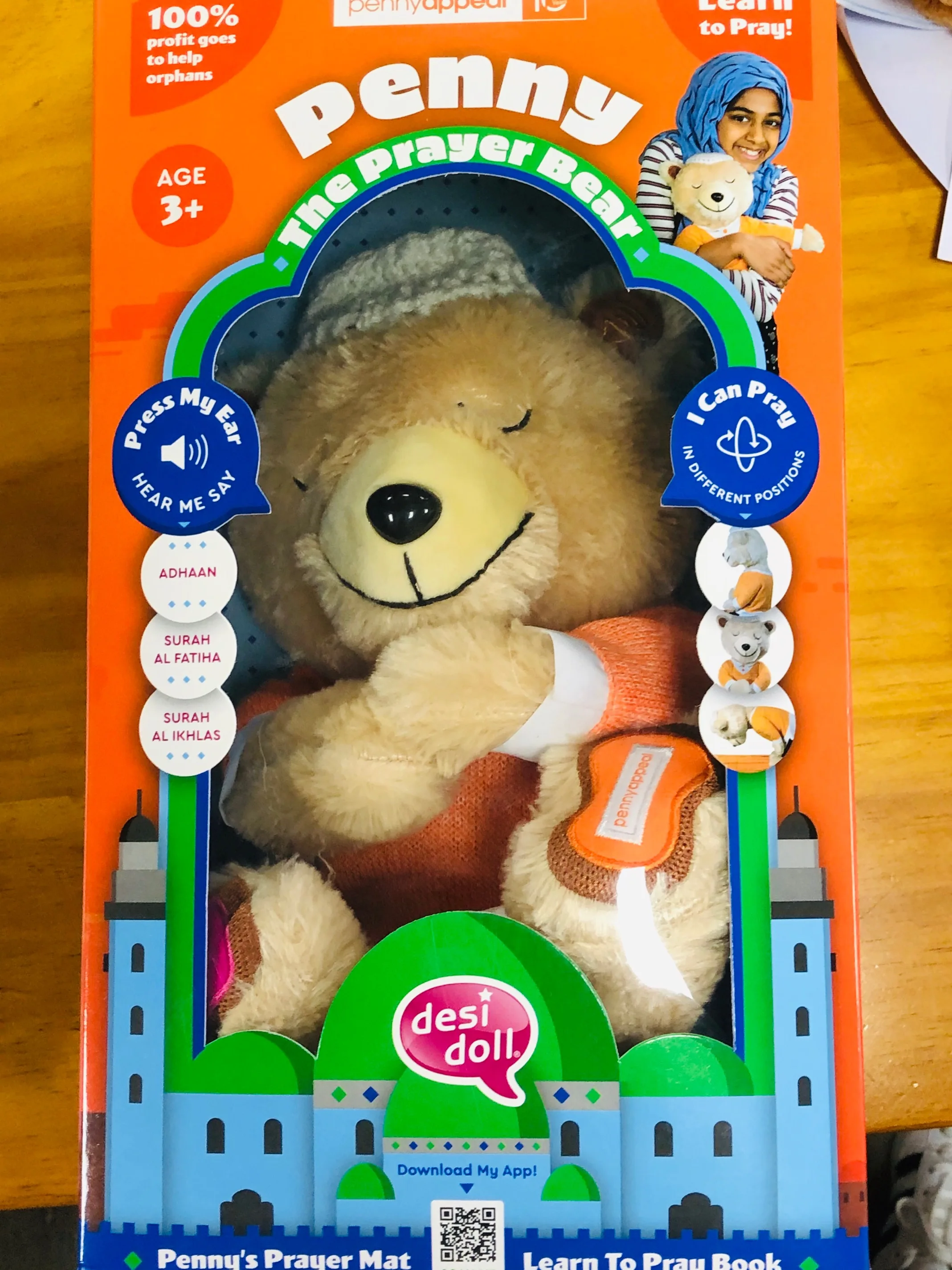 Custom Retail Toy Counter Display Kids Plush Toy Packaging Box With