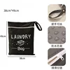 Small size - Laundry bag pattern, black