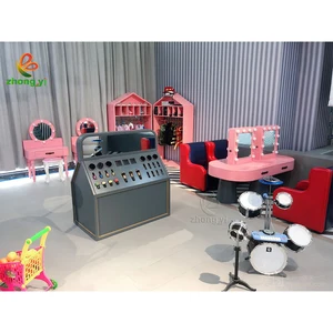 Zhongyi Amusement Equipment Indoor Playground Maze Inside Playgrounds for Kids Play House Indoor