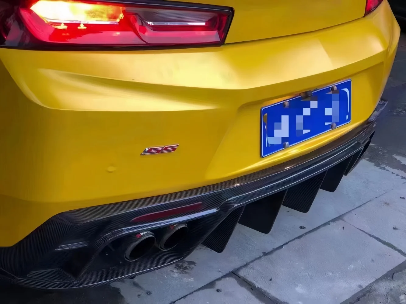 New for Camaro Rear Diffuser for Automobile Bumper with Tow Hook Rear ...