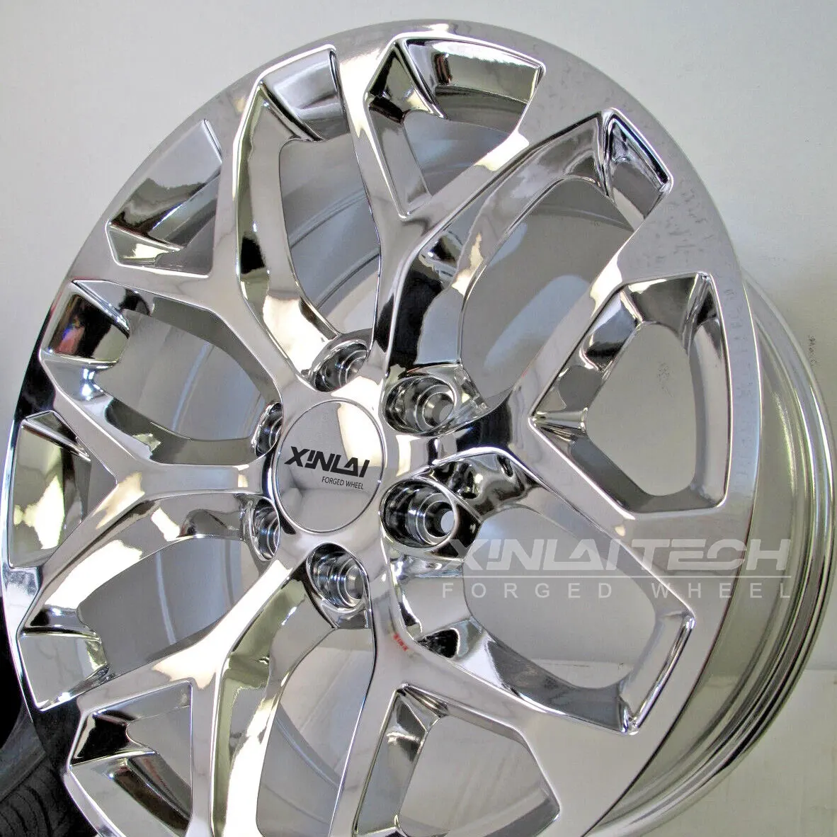 XL Forged Truck Wheels Chrome Rims Multi-Spoke 6x135 6x139.7 6x127 6x120 8x170 8x165.1 for GMC Sierra Silverado Ford F-150 - Image 3
