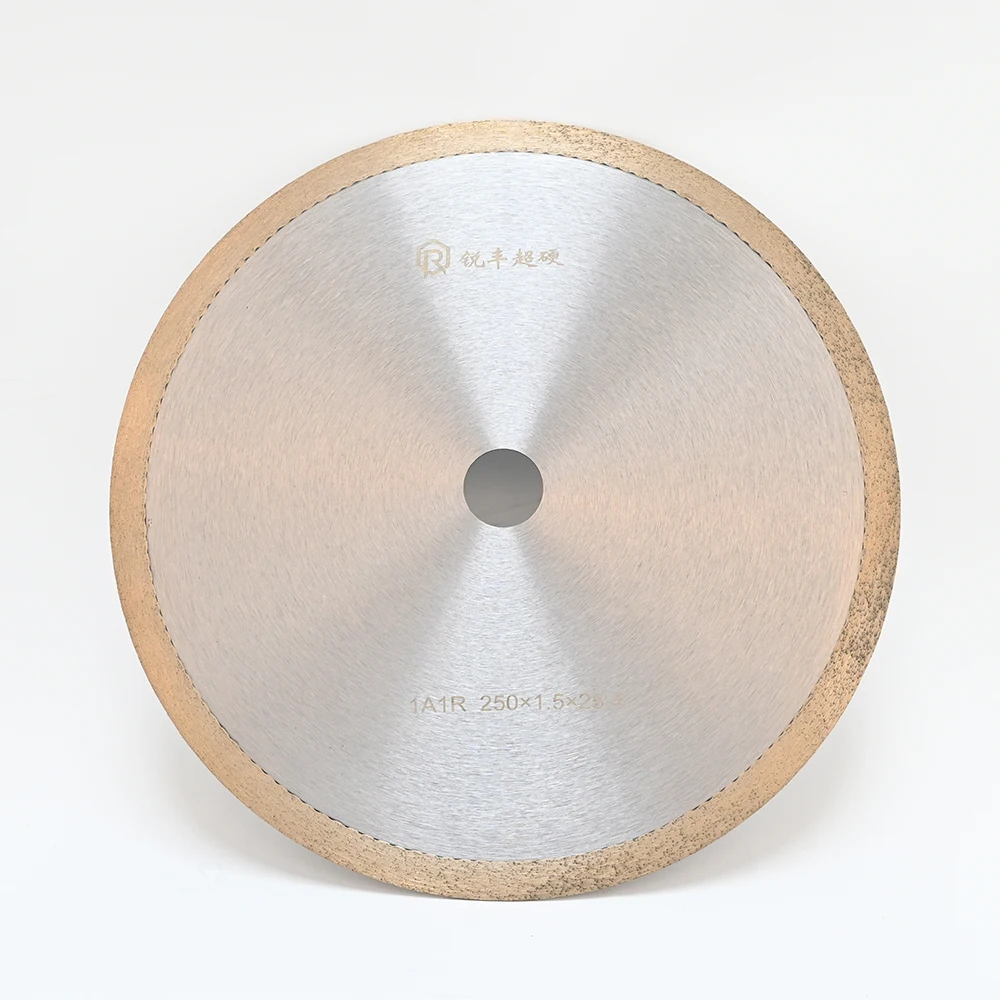 High Quality Continuous Rim Gemstone Cutting Blade Diamond Cutting Disc for Crystal Lapidary Agate Halcyon