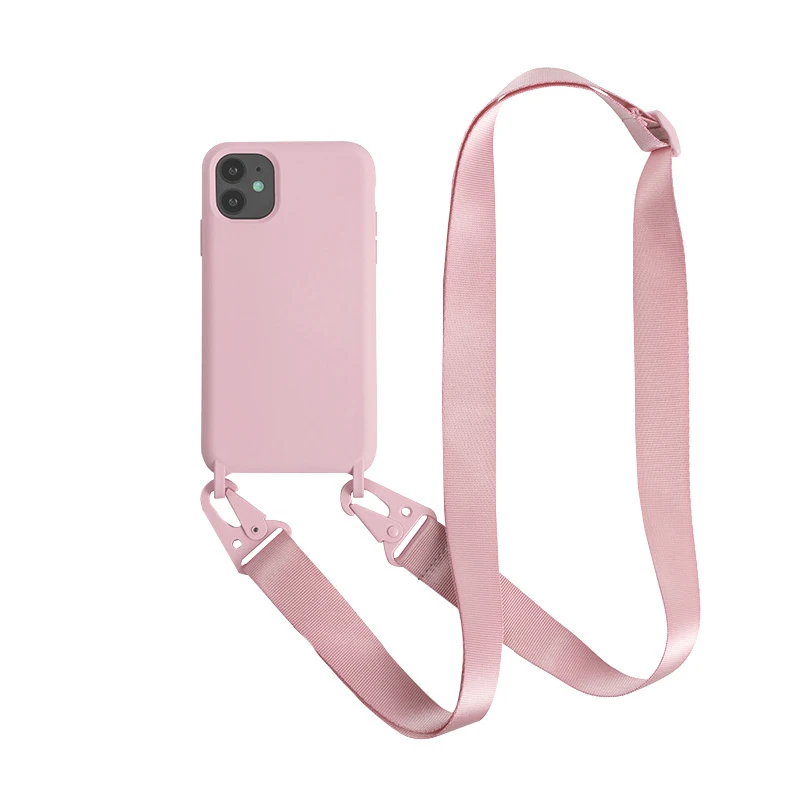 Cell Phone Case for iPhone with Neck Strap/Code/Chain Cell Phone