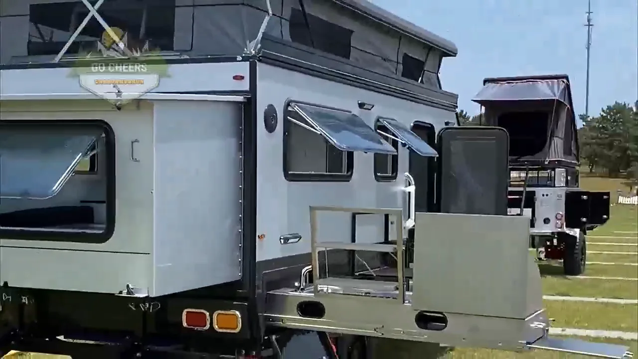 Allwin Australian Standard Travel Trailer Pop Top Caravan Off Road Rv ...