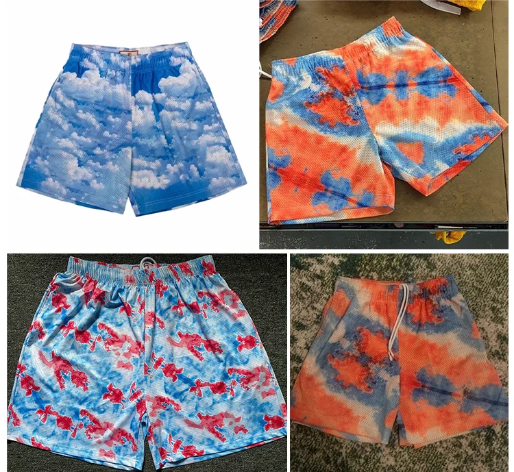 Wholesale Supplier High Quality Printed Mesh Gym Shorts Custom Logo Men