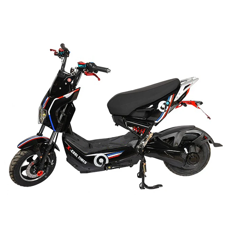 High Power Low Step Electric Moped Motorcycle