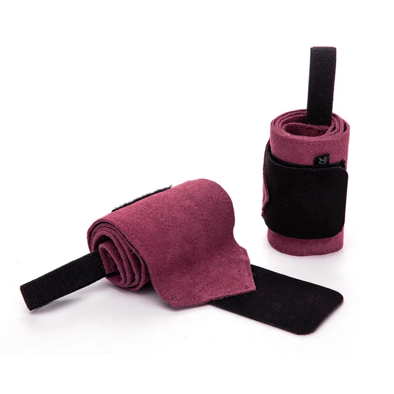 Leather Sports Wristband for Weightlifting and Push-Ups Sweat-Absorbing product detail 2