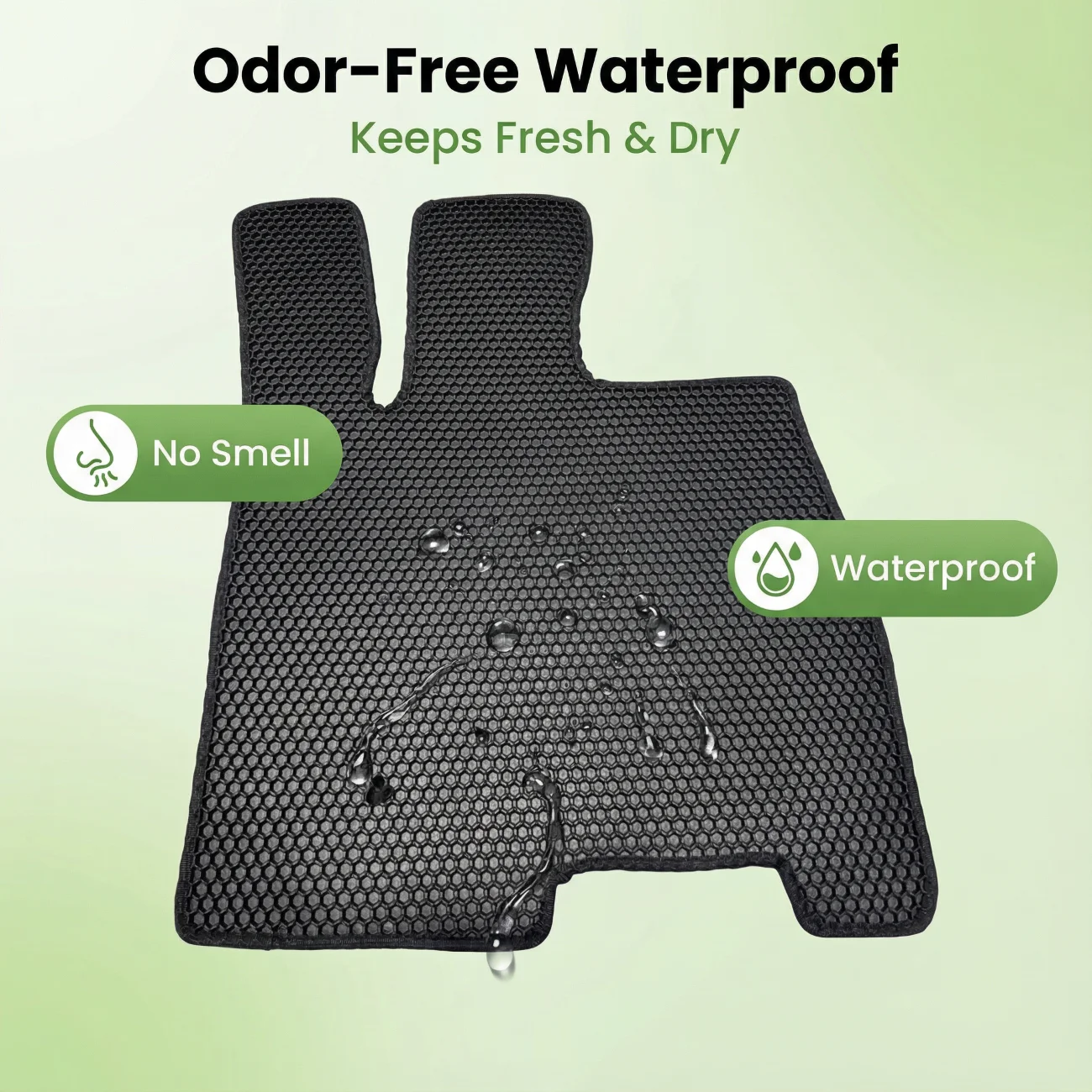 2026 ARTES TPE 7 mm Tebal Set Lengkap Tahan Air Mewah Universal Anti-Selip Tahan Api Karpet Kaki Mobil 3D dengan Garansi 1 Tahun