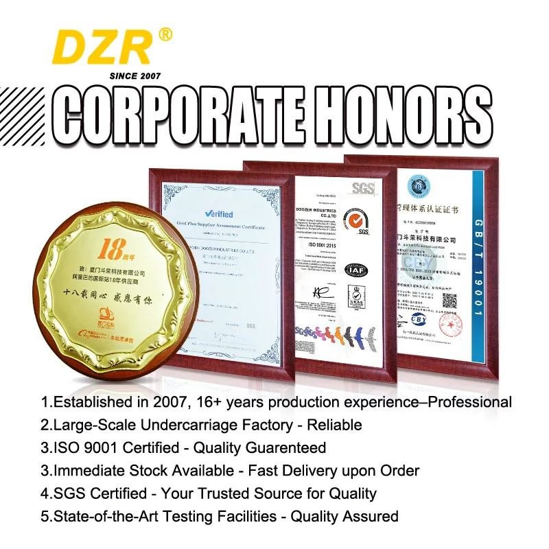 D4/D4B/D4C/D4D/D4E/D4H Bulldozer Track Roller, Double Flange Steel Track Roller, ITM Quality