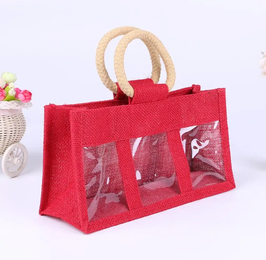 Plastic Bag Clear Epi  Single Wine  Concord Paper Bags
