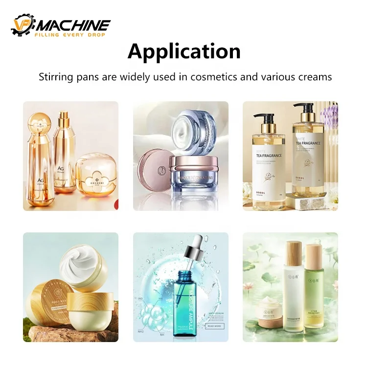 VP Liquid Soap Making Machine Mixer Homogenizer Mixing Machine Shampoo Making Machine Chemical Stainless Steel Mixing tank