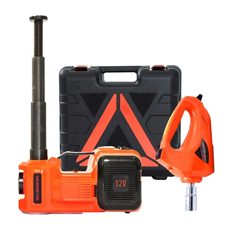 3 в 1 Автомобильный домкрат, Электрический гидравлический домкрат 12 В 5 т для автомобиля с электрическим гаечным ключом