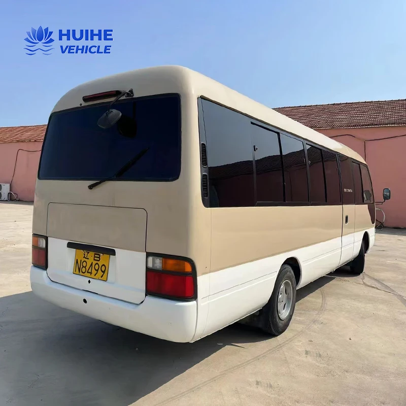 Euro 2 3 4 Used Mini Bus Coaster 30-Seater Diesel Manual Transmission Coster Voiture D'occasion Mini Bus