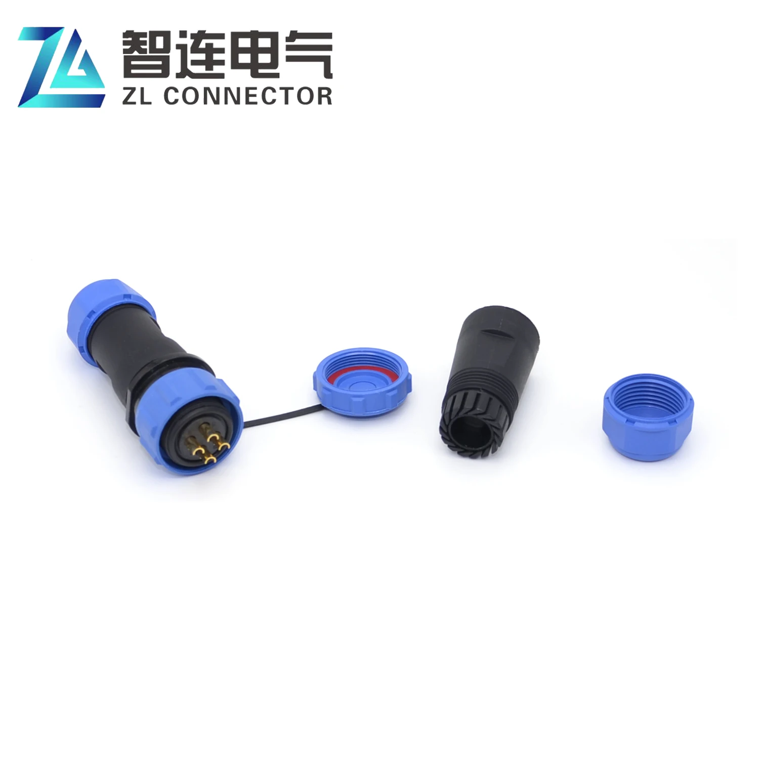 Outdoor Use Sp21 Waterproof Connector Sp21 2 3 4 5 6 8 12pin Connector Buy Sp13 Connector 0576