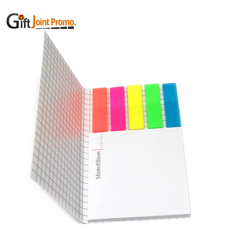 Long Color Transparent Removable Sticky Notes Notepad with Sticky Note Custom
