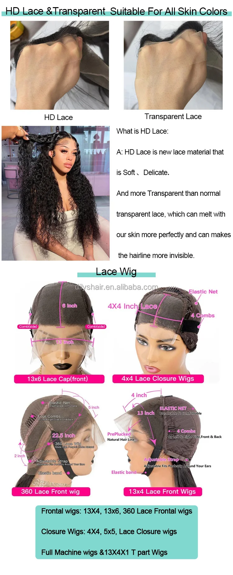 Glueless Brazilian Hair Hd Lace Frontal Wig Transparent 360 Full Lace Wigs Human Hair Lace Front Wig With Baby Hair Alibaba