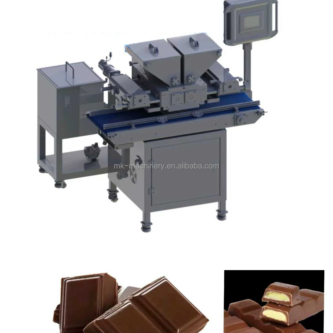 Makui New Semi Auto Chocolate Bar Making Machine One Shot Depositor Plug Powered 220/380/480V Long Service Life