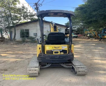 Japan 1.7t Mini Used Excavators Yanmar Vio17 Compact Digger Machine At ...