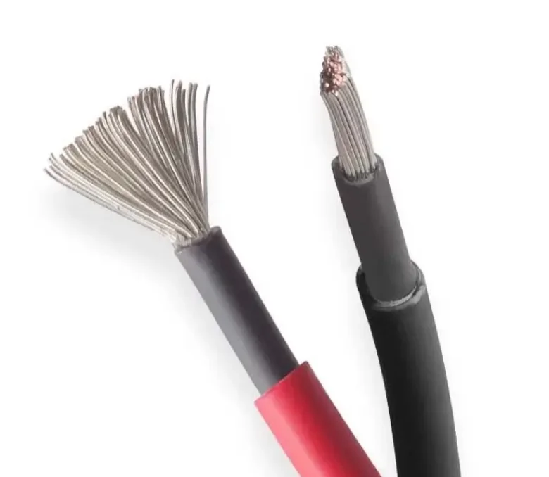 high quality PV1-F TUV 25mm2 XLPO sheath tinned copper conductor PVC insulation solar cable for industry