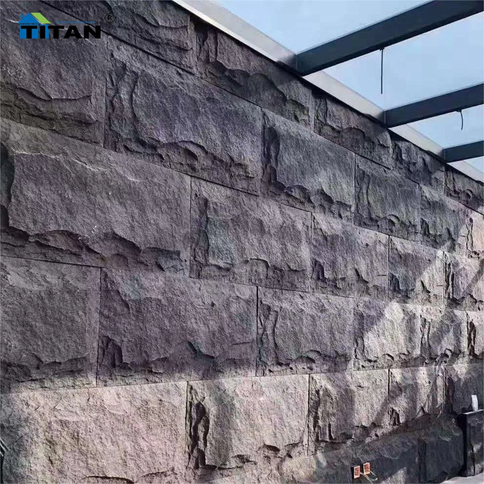 PU Stone Polyurethane Artificial Stone Piedra Pu Para Pared Exterior  Fireproof Faux Wall Panels Pu Rock Veneer, image size:992x992