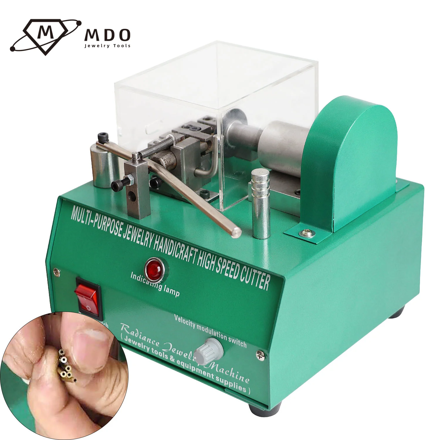 Factory Guaranteed Quality Metal Wire Cutting Tools Equipment 6800rpm Cutter Jewelry Multipurpose Diamond Gem Cutting Machine